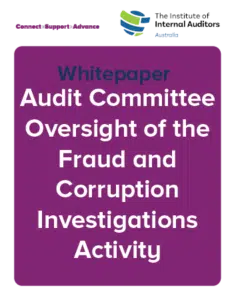 审计委员会的监督欺诈和腐败调查活动