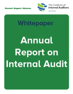 IIA-Australia白皮书——年度内部审计报告