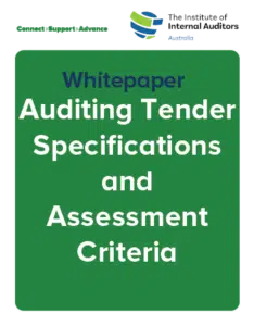 IIA-Australia白皮书——审计招标规范和评价标准