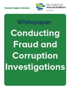 IIA-Australia白皮书——进行欺诈和腐败调查