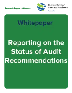 IIA-Australia白皮书——报告审计建议的地位